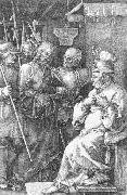 Albrecht Durer Christ before Caiaphas oil